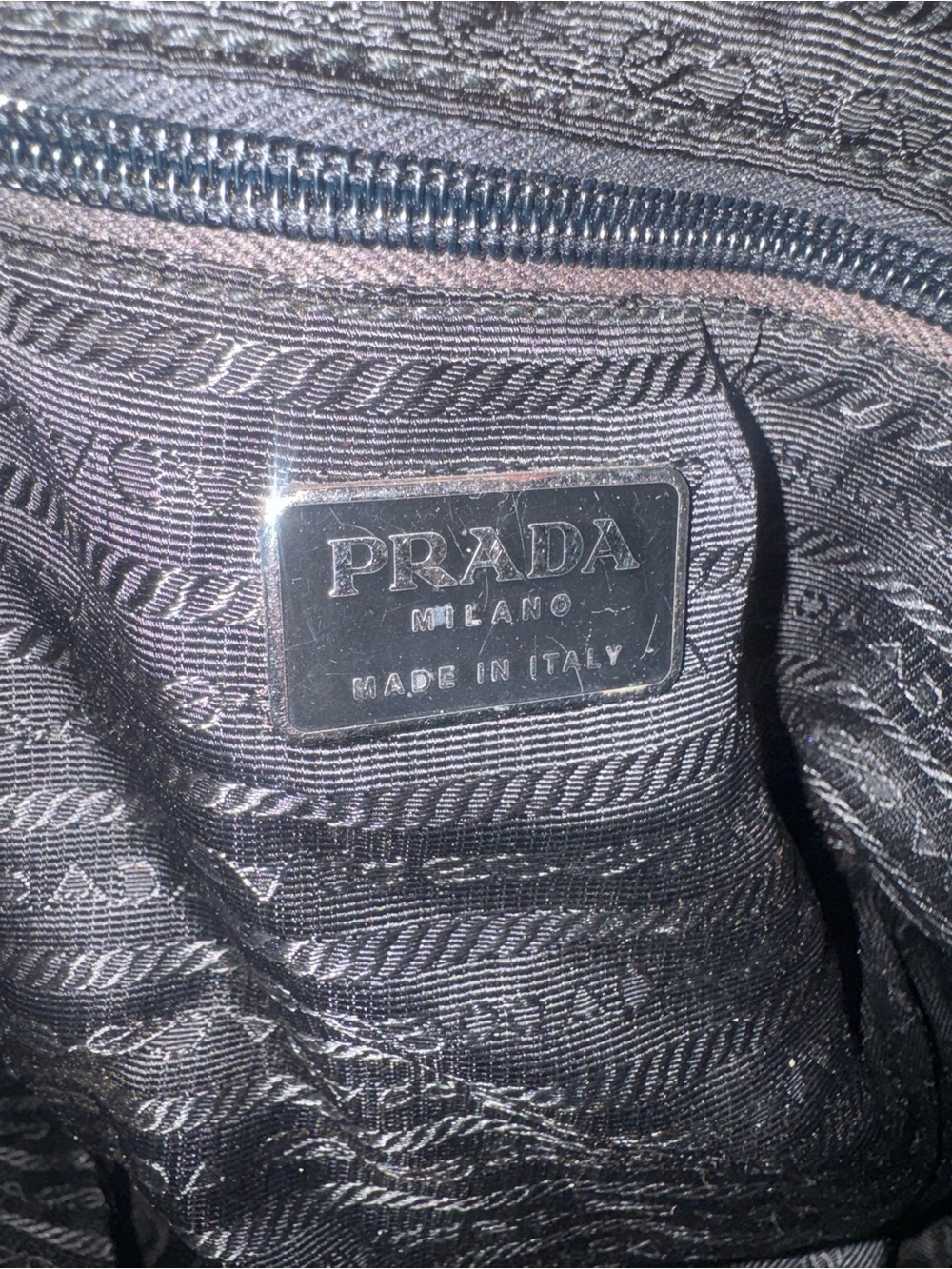 Prada pink quilted Tessuto nylon travel duffel/large tote bag AUTHENTIC🚨 AS IS - Picture 7 of 10